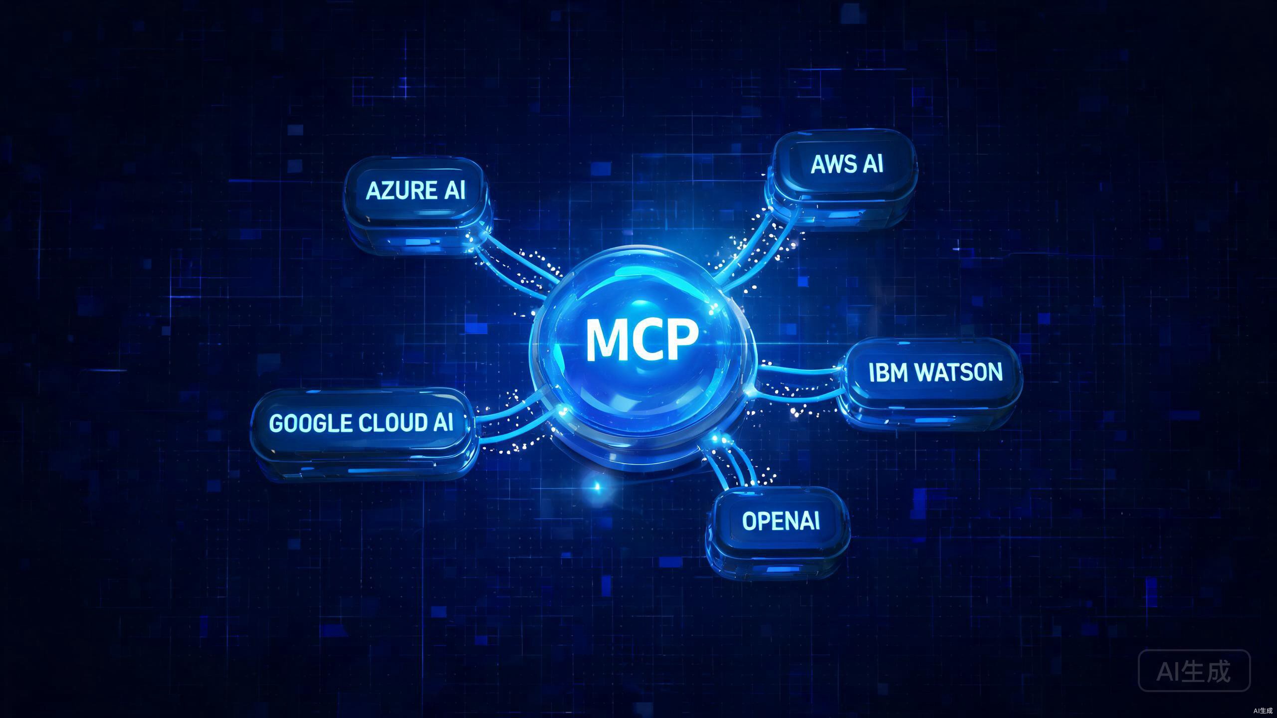 MCP服务接入架构示意图