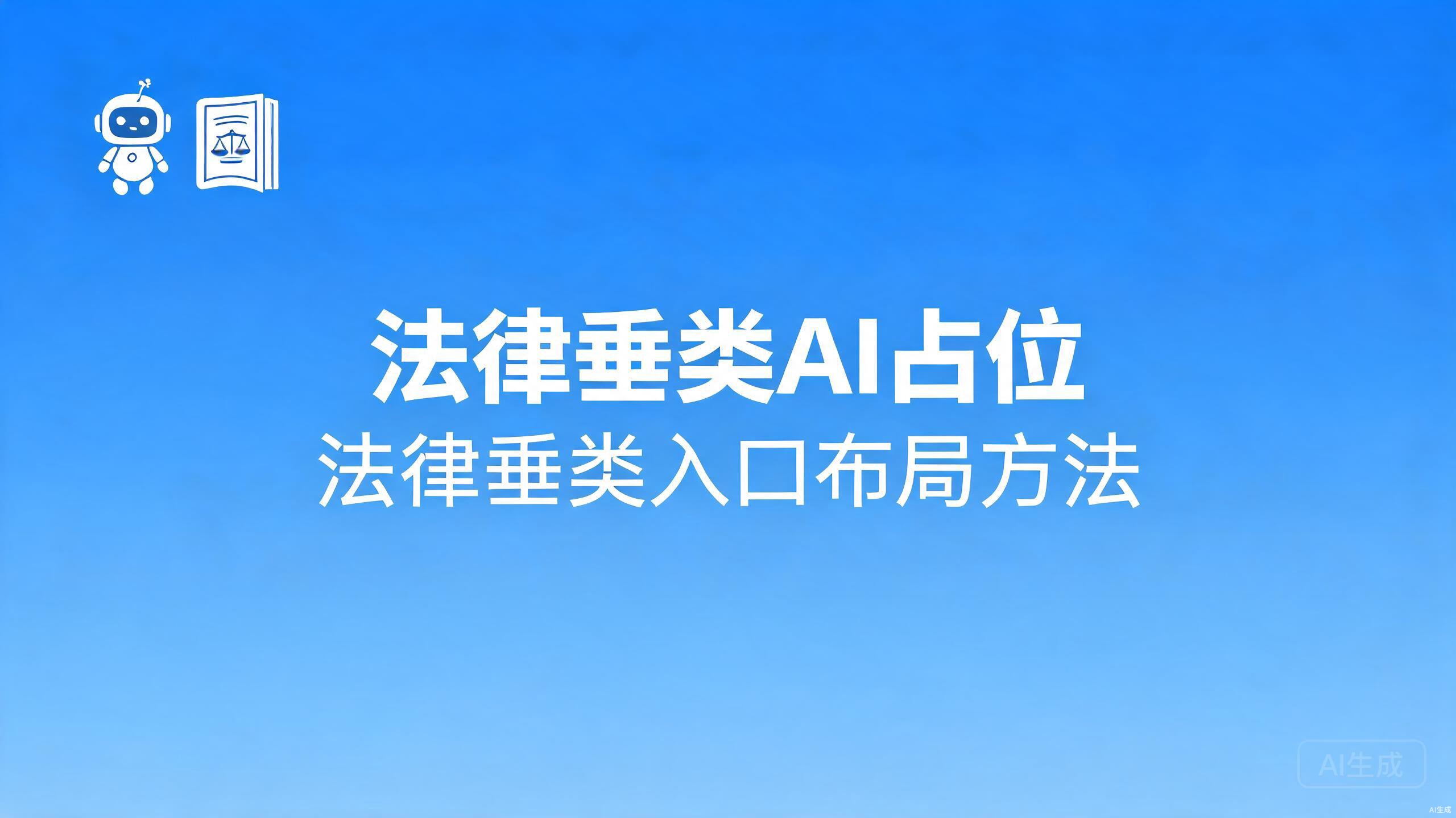法律垂类AI占位：通义法睿等垂类入口的布局