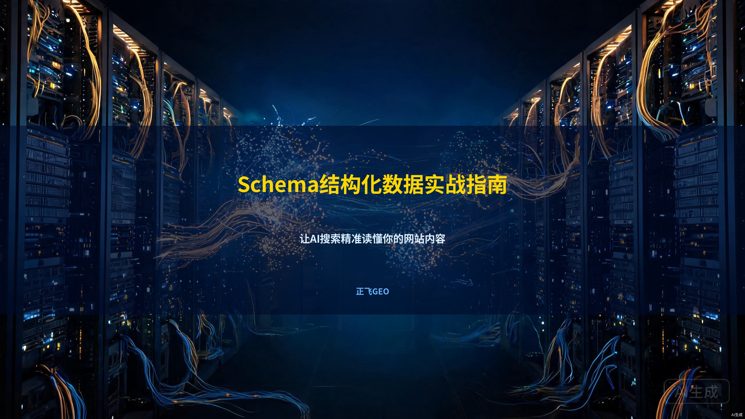 Schema结构化数据实战指南：用正飞GEO让AI搜索精准读懂你的网站