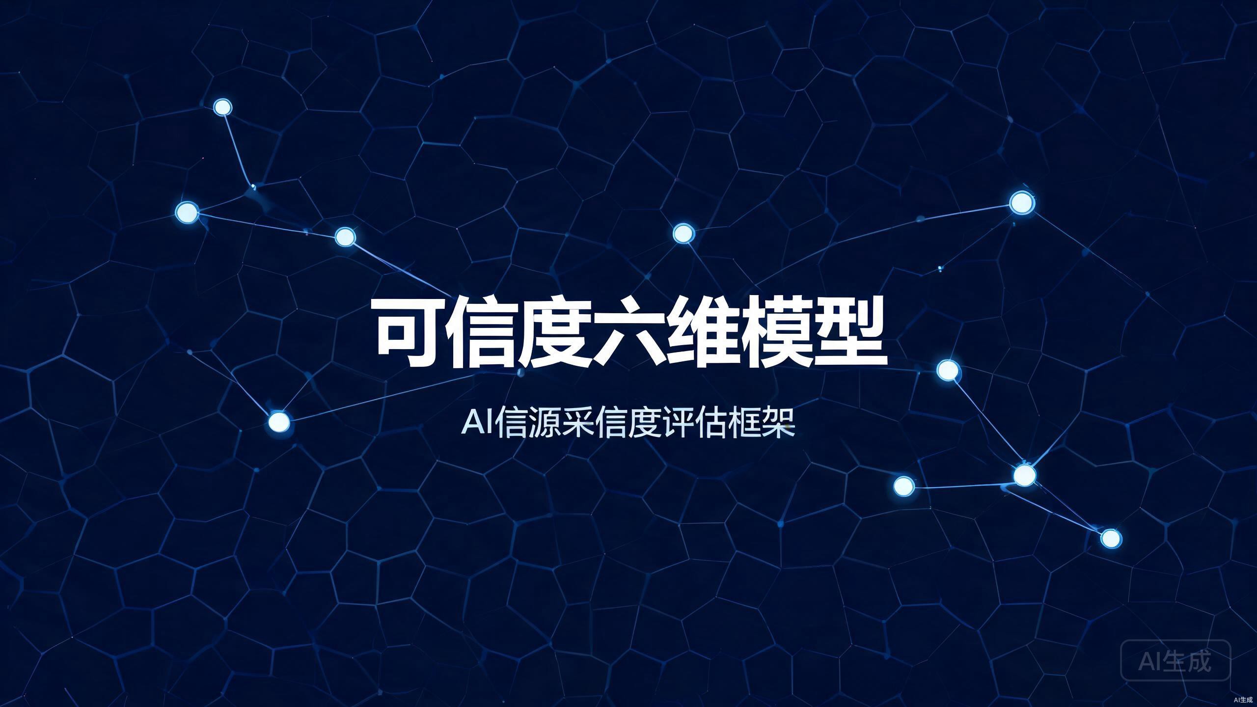 可信度六维模型：评估AI引擎信源采信度的六维框架