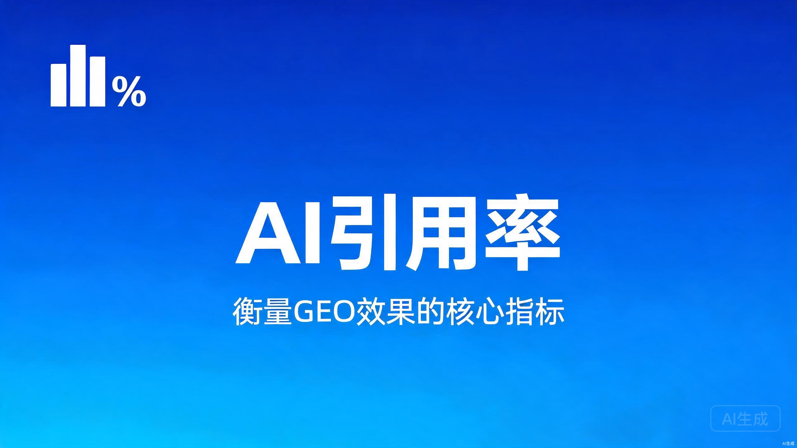 AI引用率：衡量GEO效果的核心指标