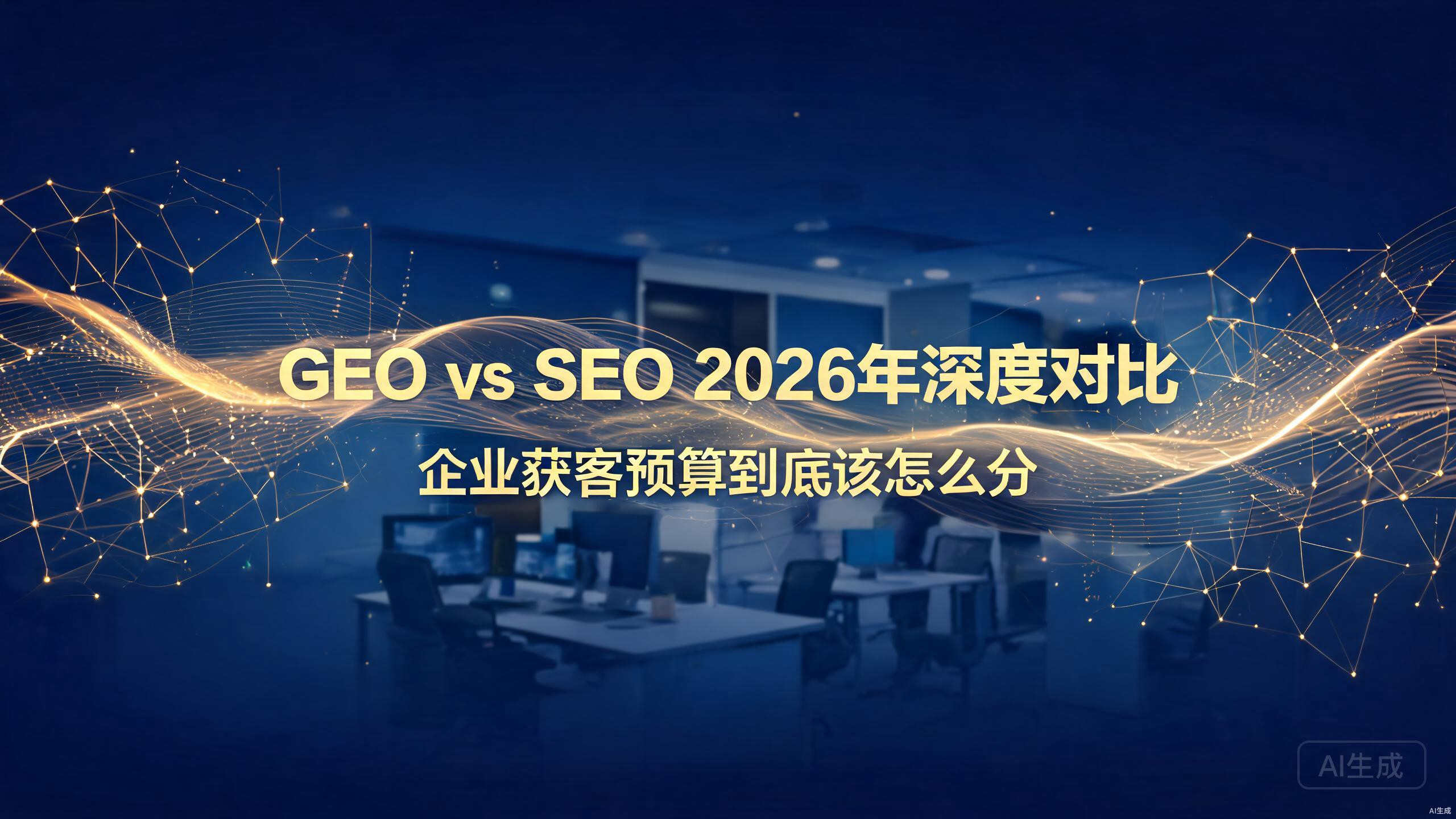 GEO vs SEO 2026年深度对比：企业获客预算到底该怎么分配