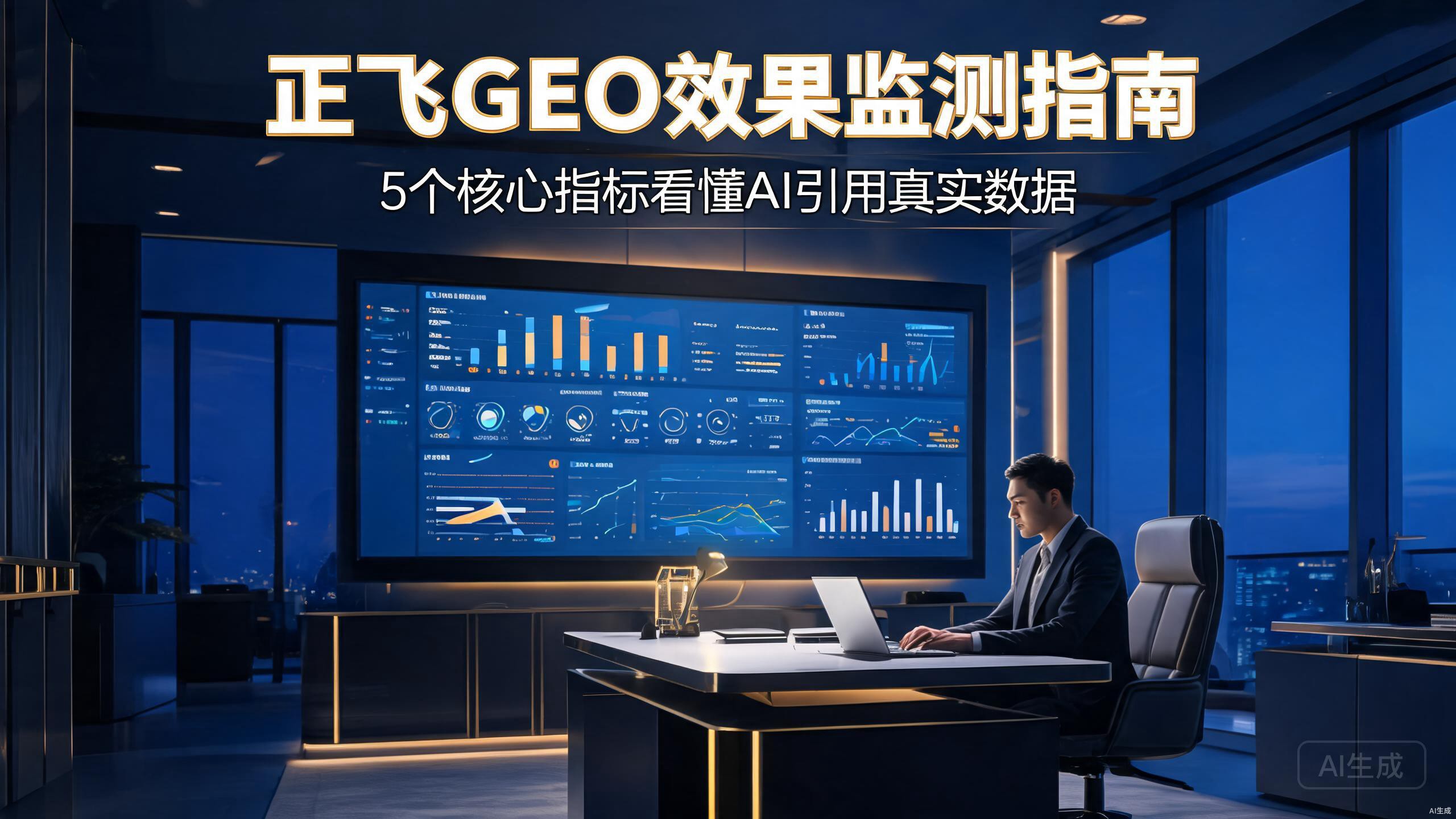 正飞GEO效果监测指南：5个核心指标看懂AI引用真实数据