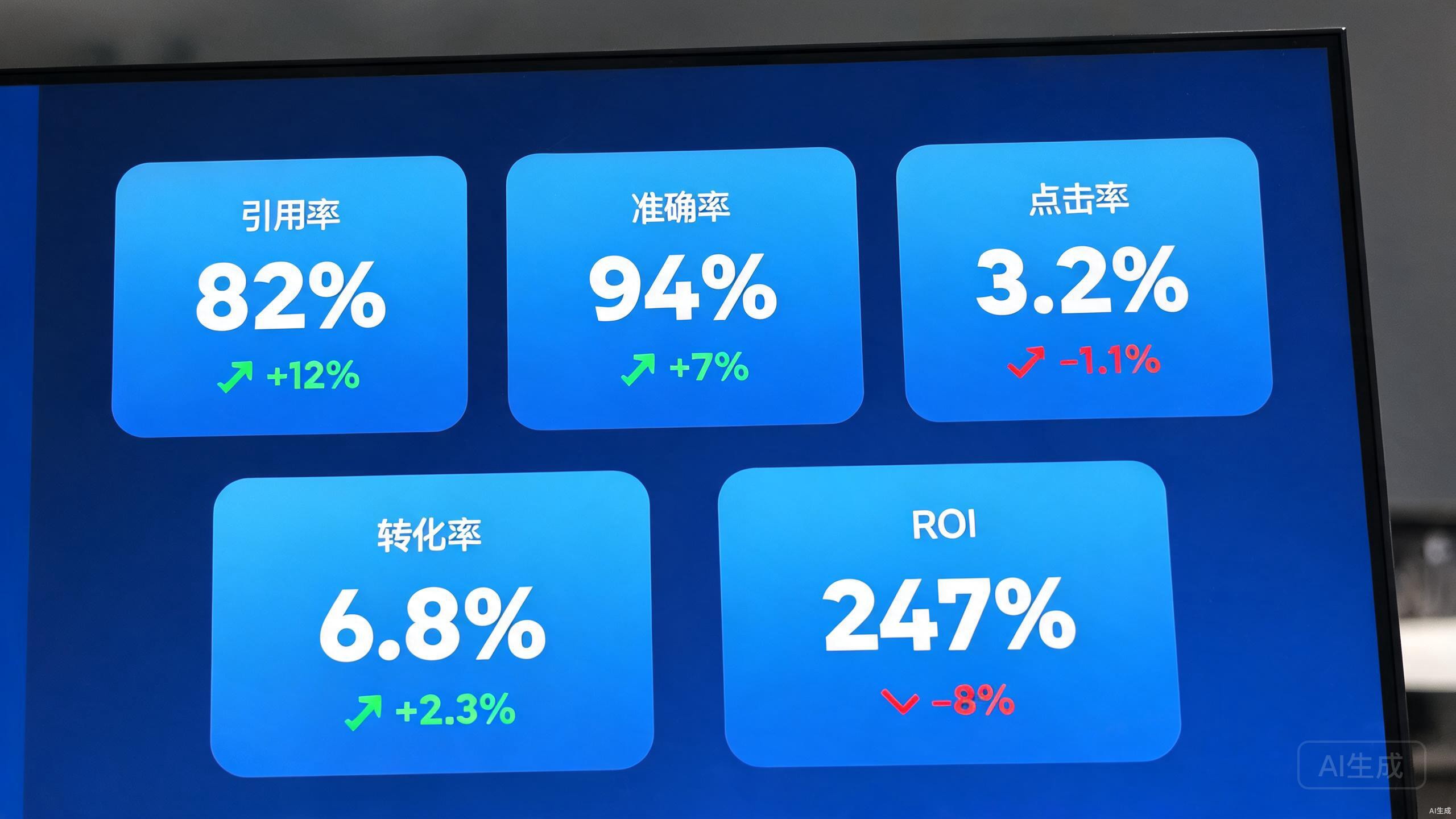 5个核心KPI指标