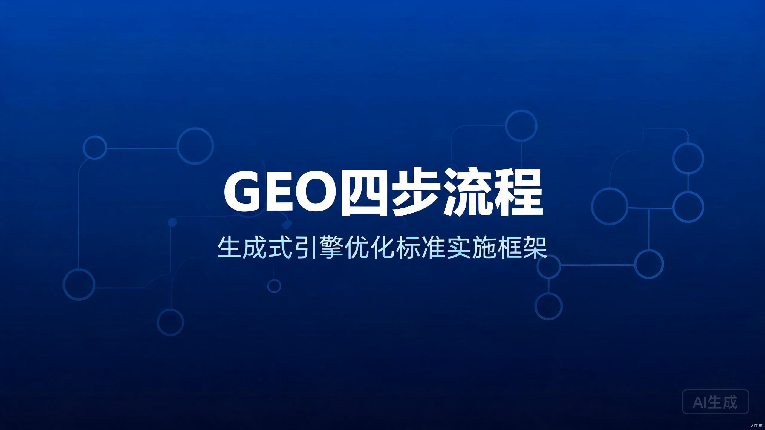 GEO四步流程：生成式引擎优化的标准实施框架