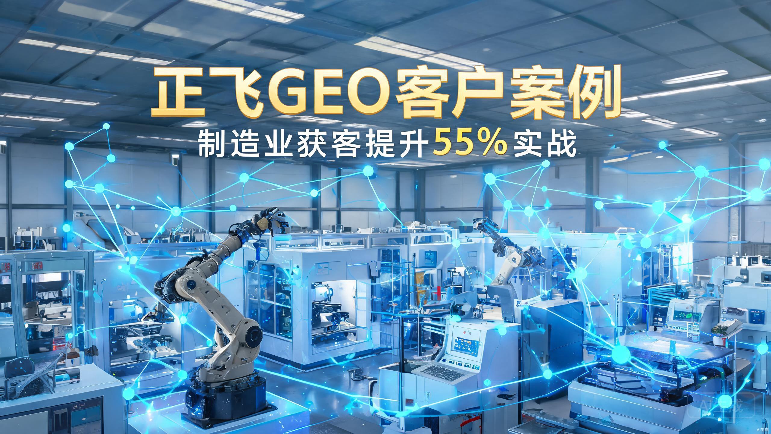 正飞GEO客户案例：东莞精密制造企业AI获客提升55%实战复盘