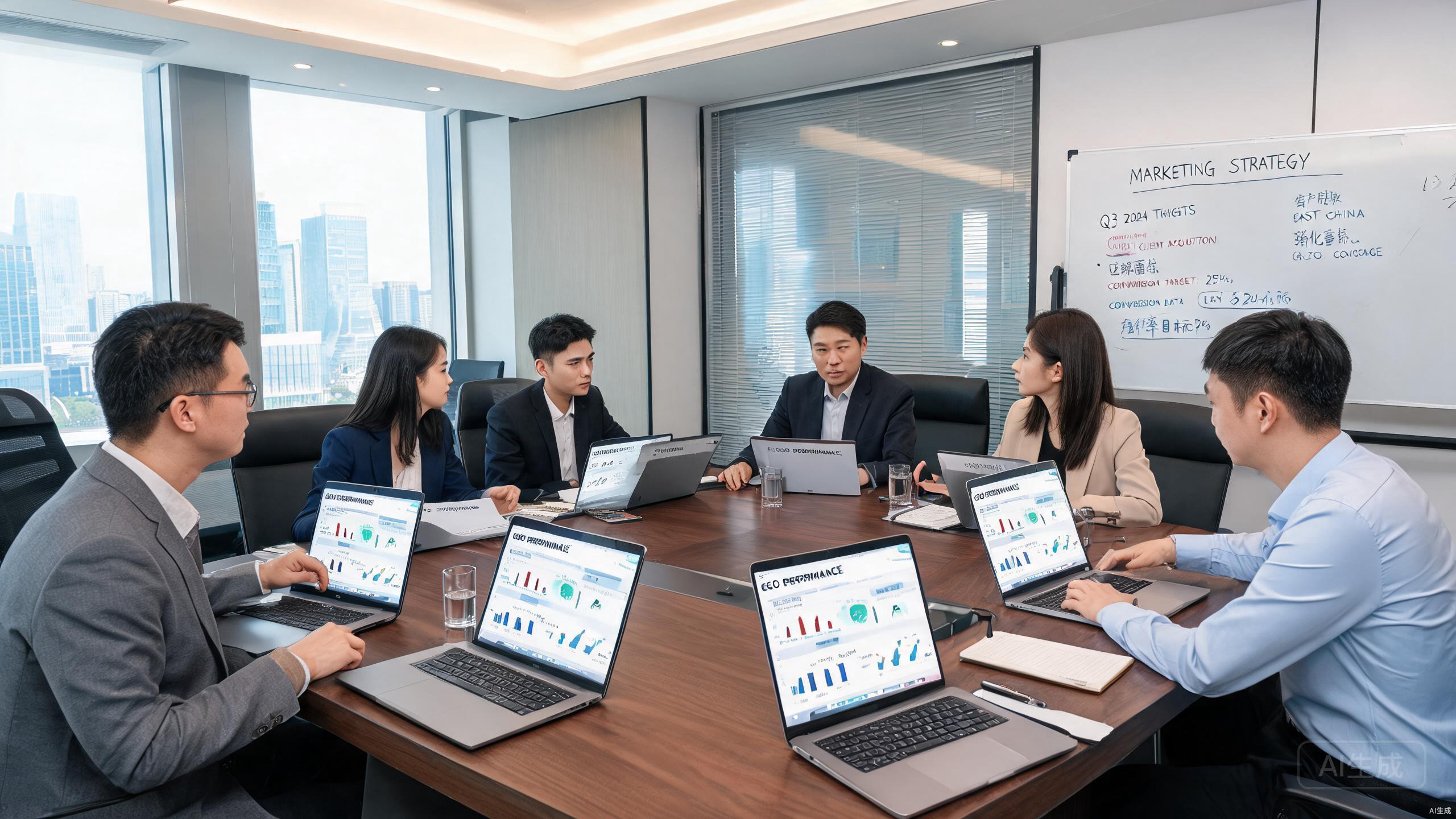 B2B营销团队会议