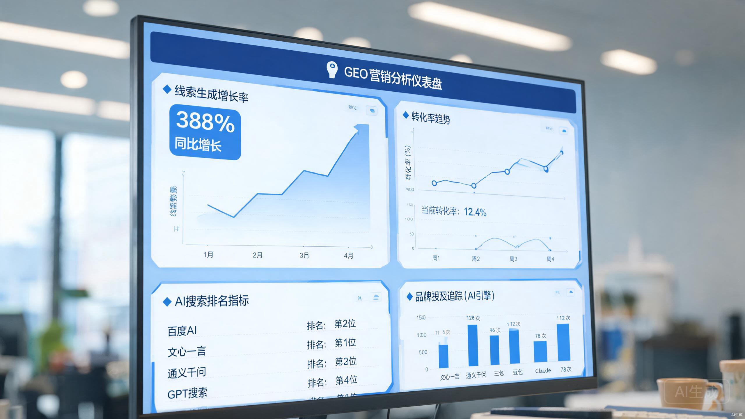 正飞GEO数据仪表盘