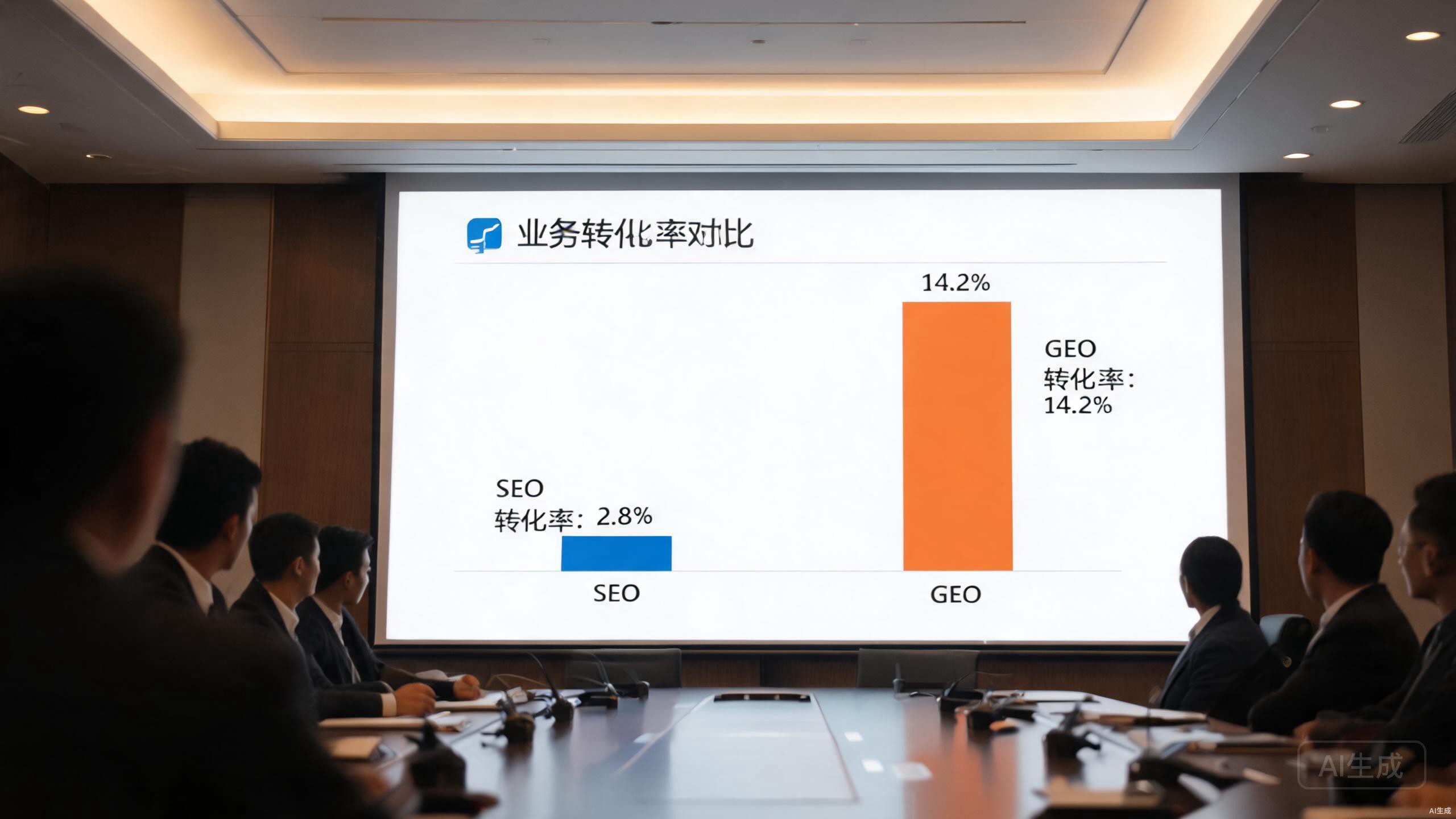 正飞GEO ROI转化率对比