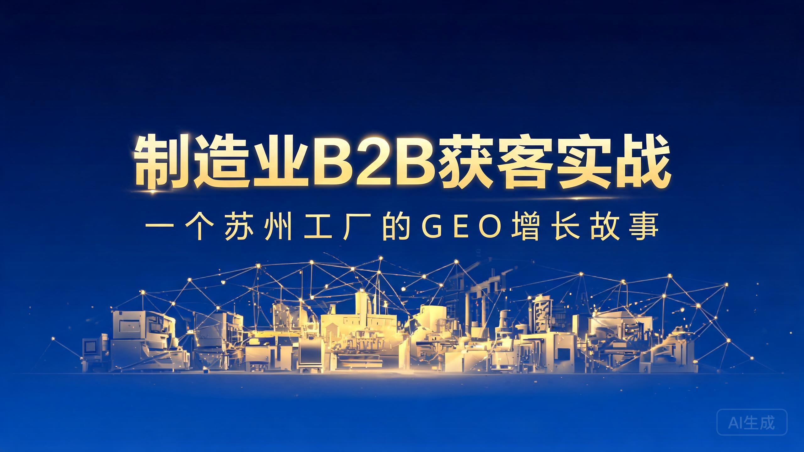 正飞GEO客户案例：苏州精密制造工厂60天AI询盘增长140%实战复盘