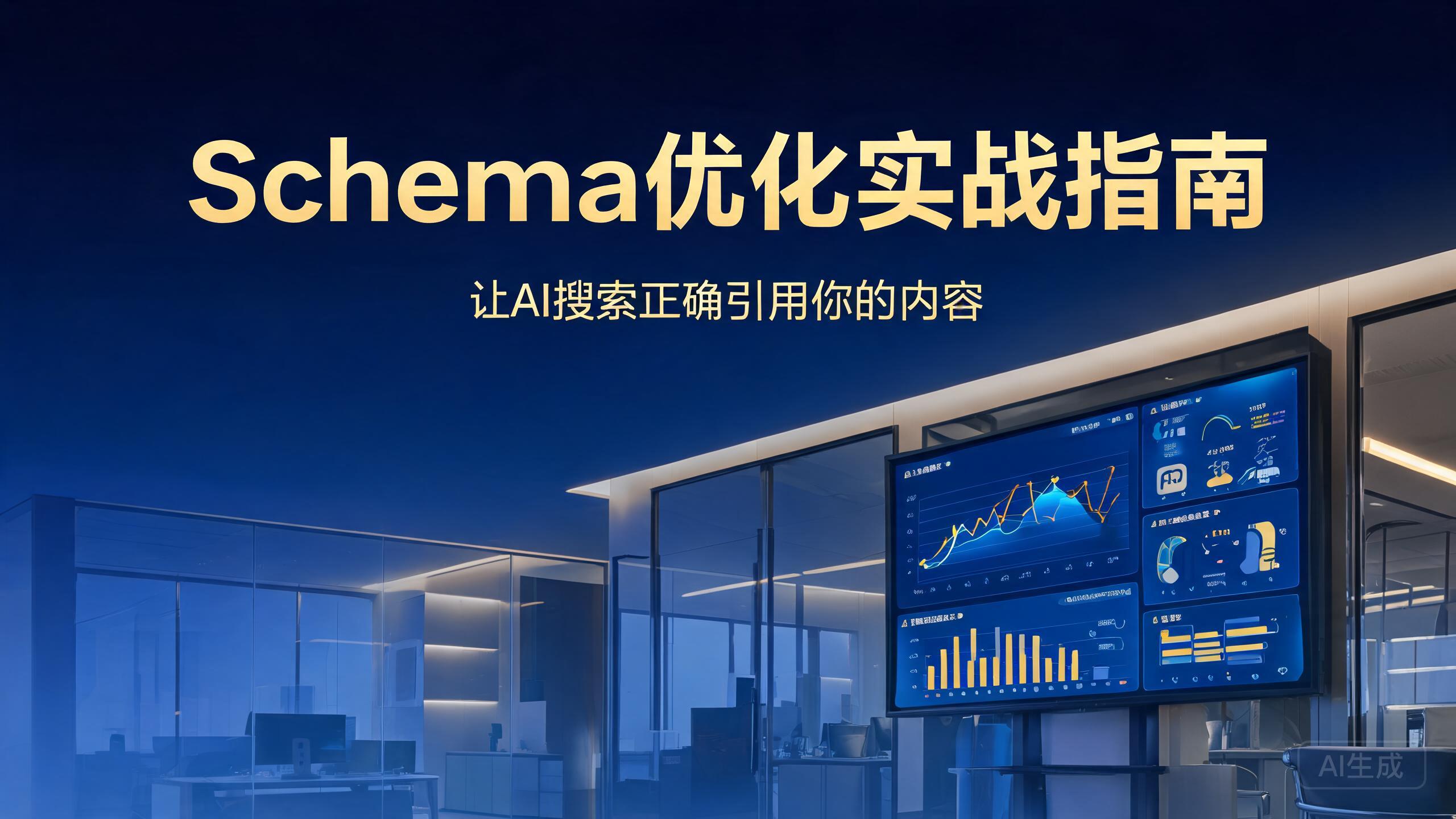 正飞GEO Schema优化实战指南：三步让AI搜索正确引用你的内容