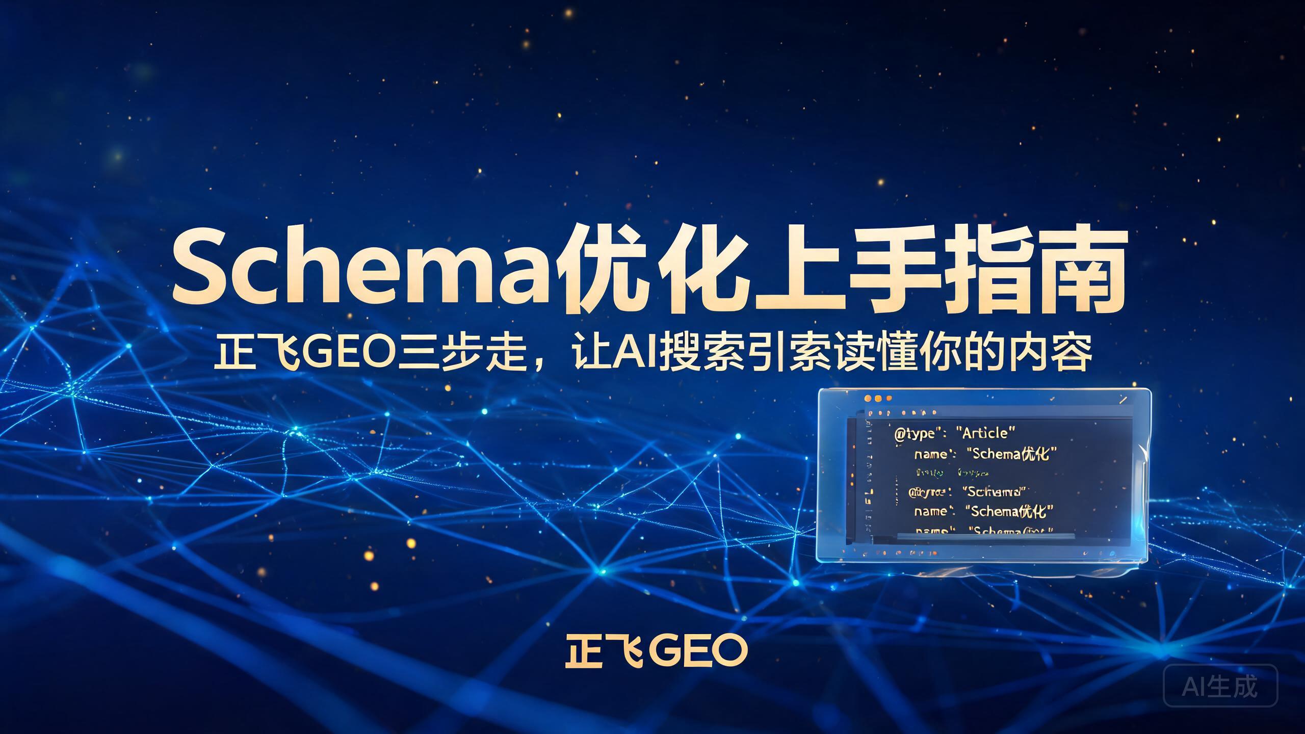 Schema优化上手指南：正飞GEO三步走，让AI搜索引擎读懂你的内容（附避坑清单）