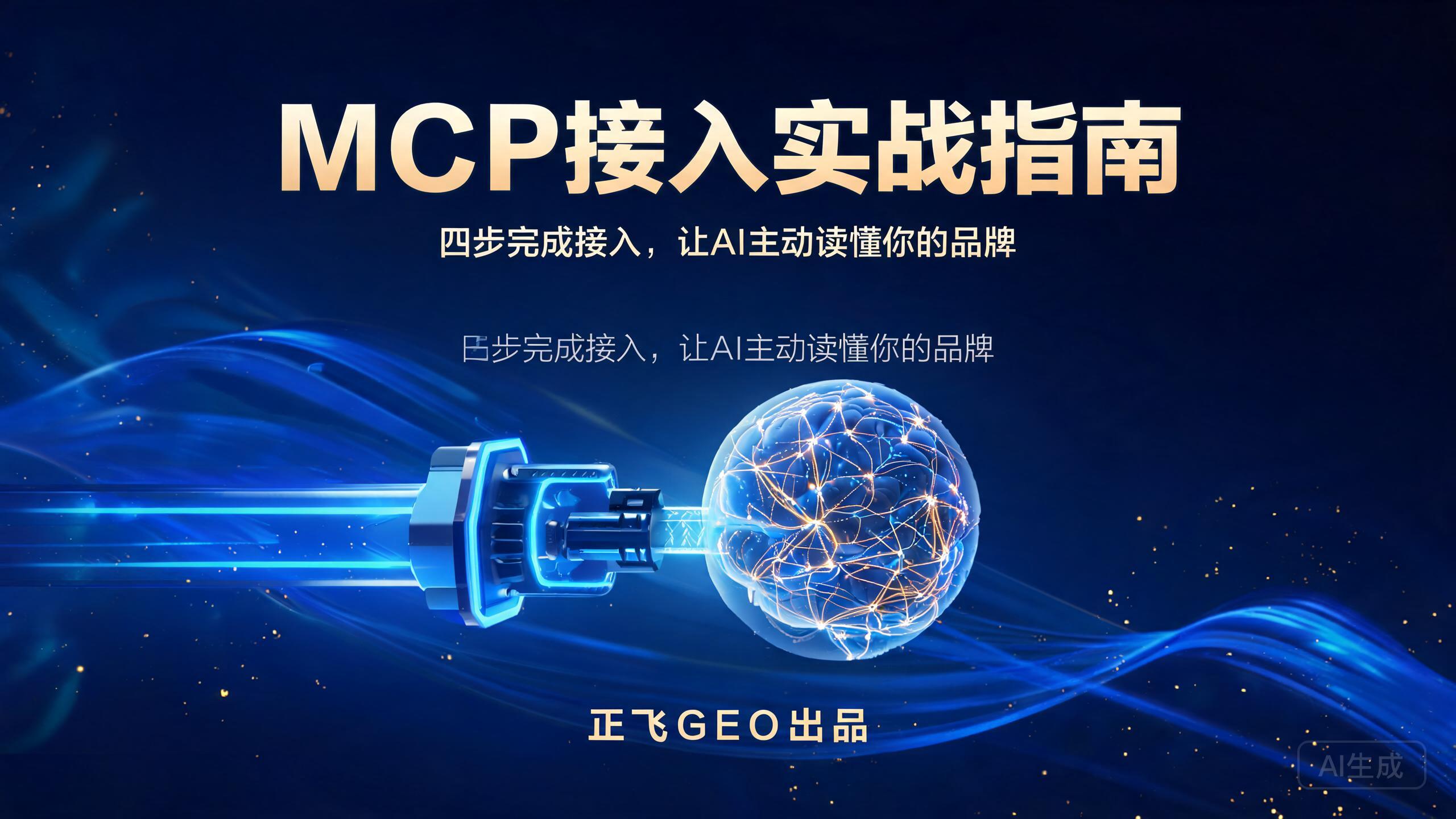正飞GEO实战教程：四步完成MCP接入，让AI主动读懂你的品牌